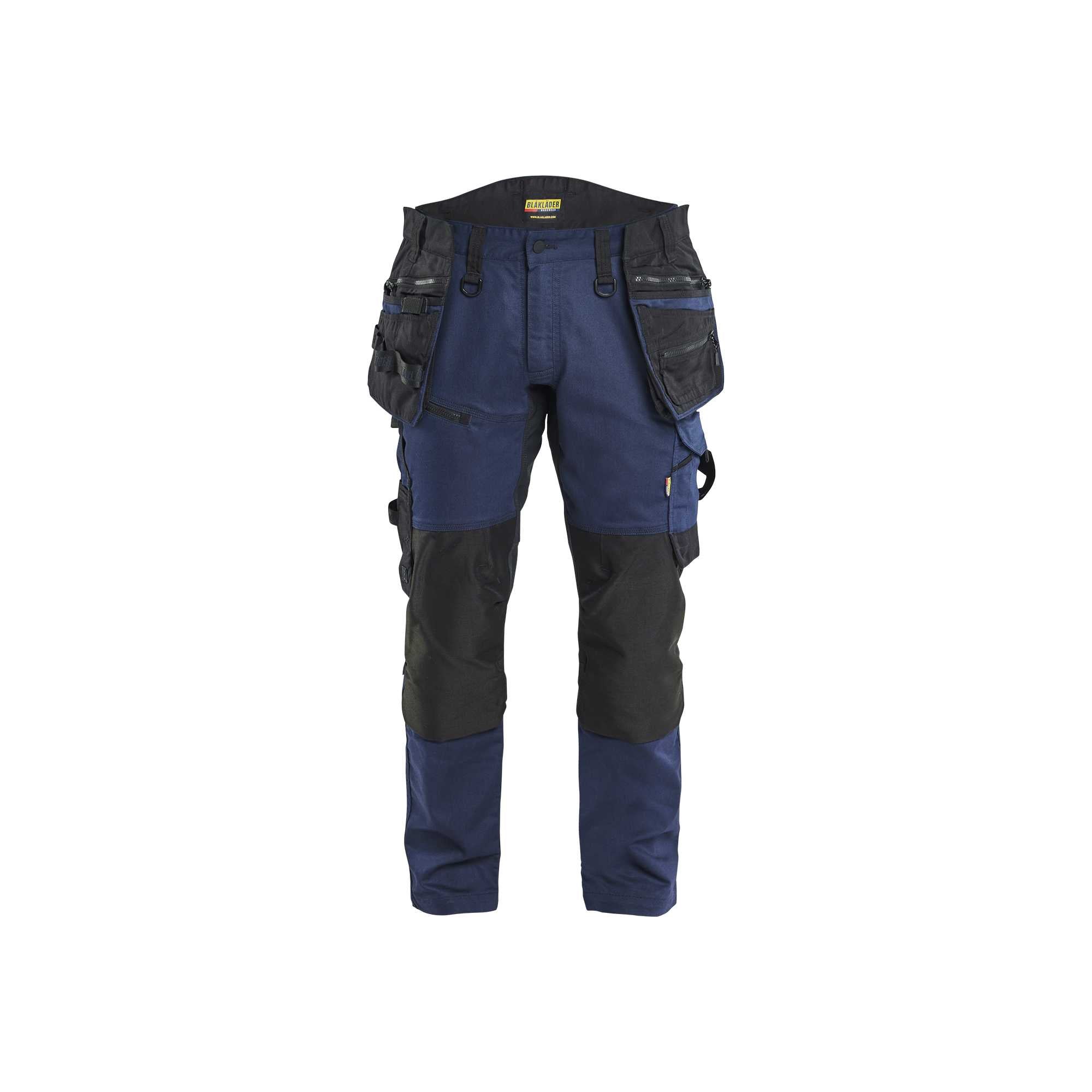 BLAKLADER 19701149 | STRIKER Craftsman Trousers with stretch Work Trousers Men - CORDURA Denim