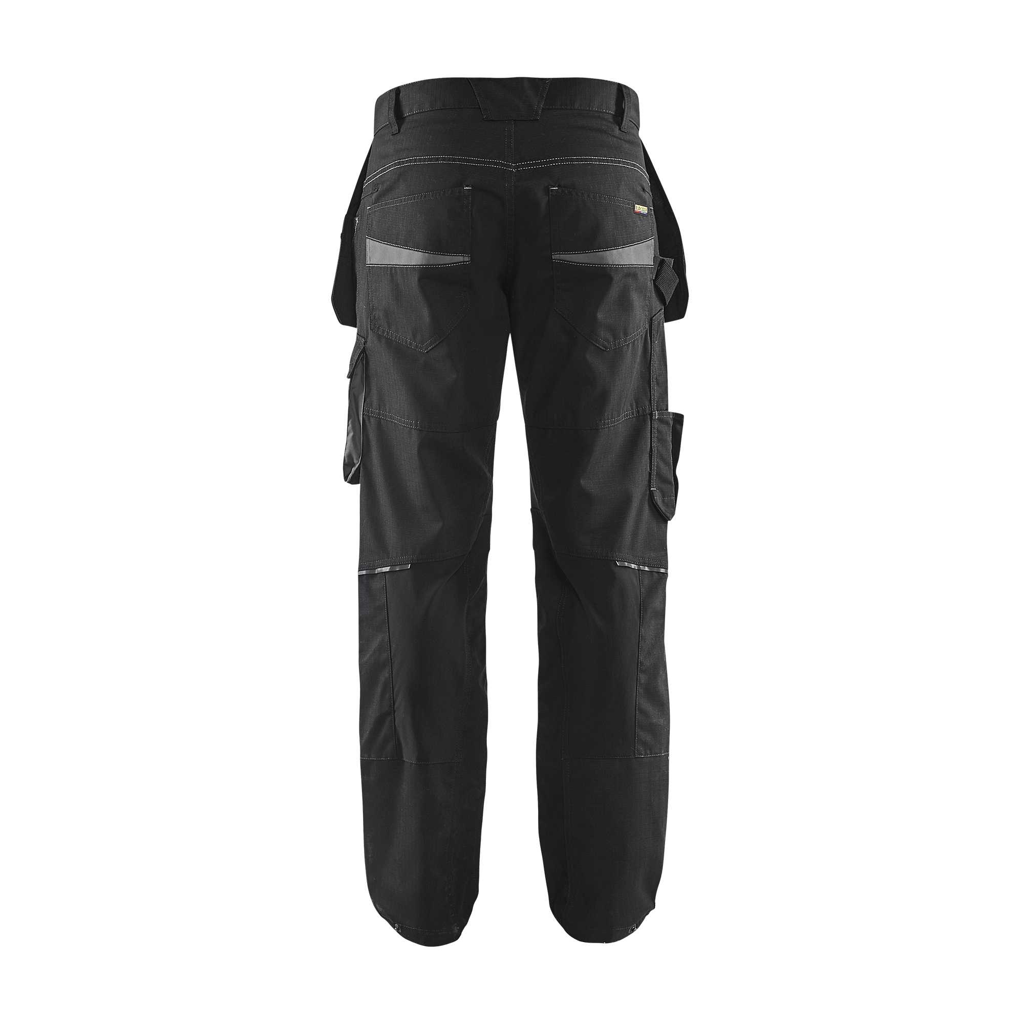 BLAKLADER 14961330 | Service trousers with stretch and tool pockets Work Trousers Men - Ripstop Fabric