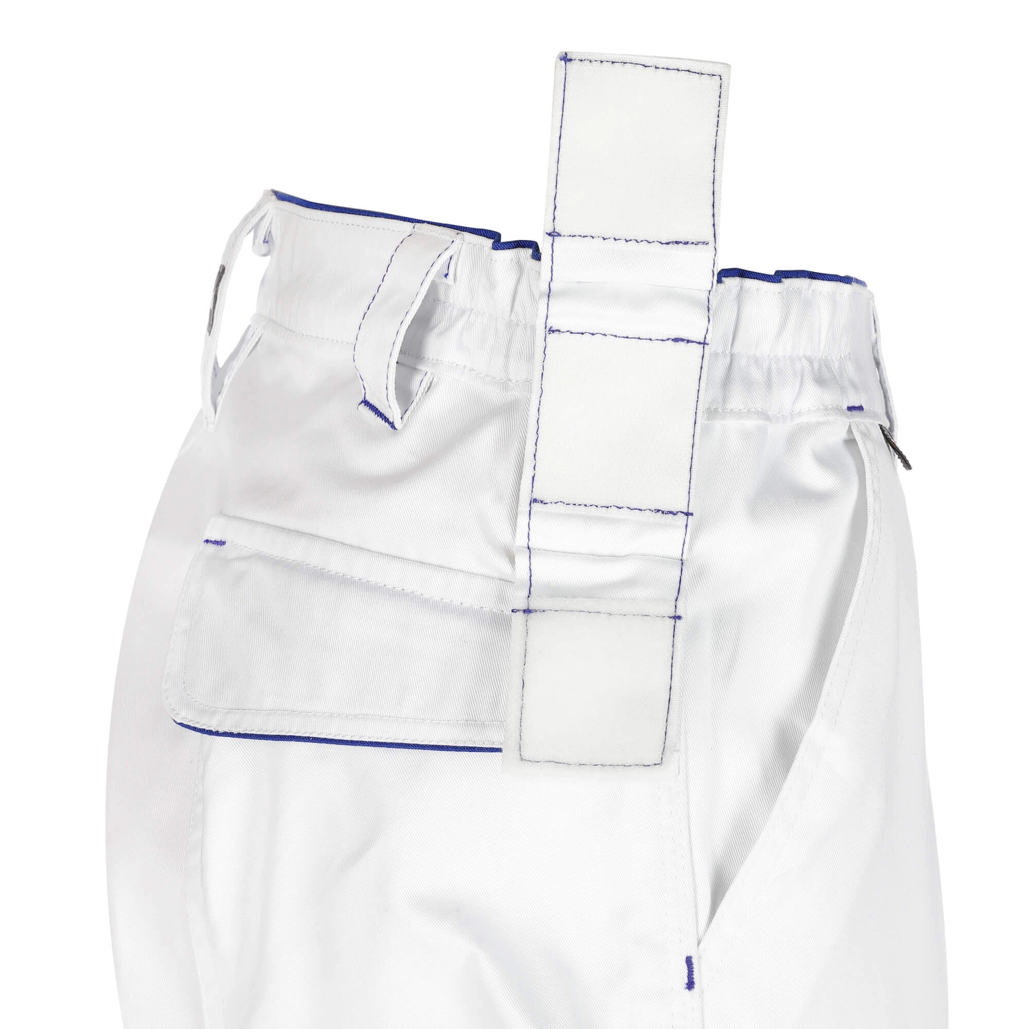 TMG Finesse Work trousers white - Hose Wei-08