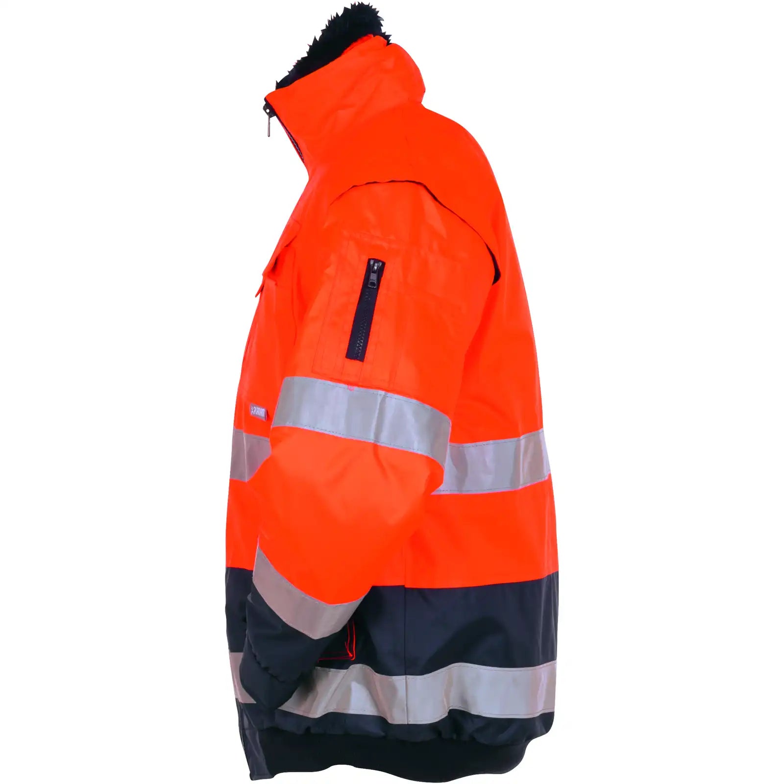 Planam Warnschutz Comfortjacke orange/marine 4XL orange/marine - Produktbild ohne Model