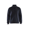 BLAKLADER 35871169 Sweatshirt Half Zip Half-zip Work Sweatshirt MEN - Brushed Fleece