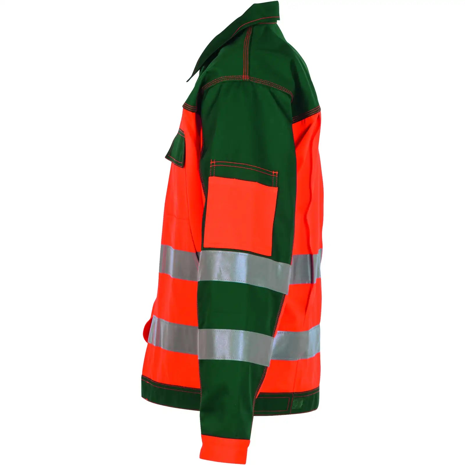 Planam Warnschutz Bundjacke orange/grün 102 orange/grün - Produktbild ohne Model