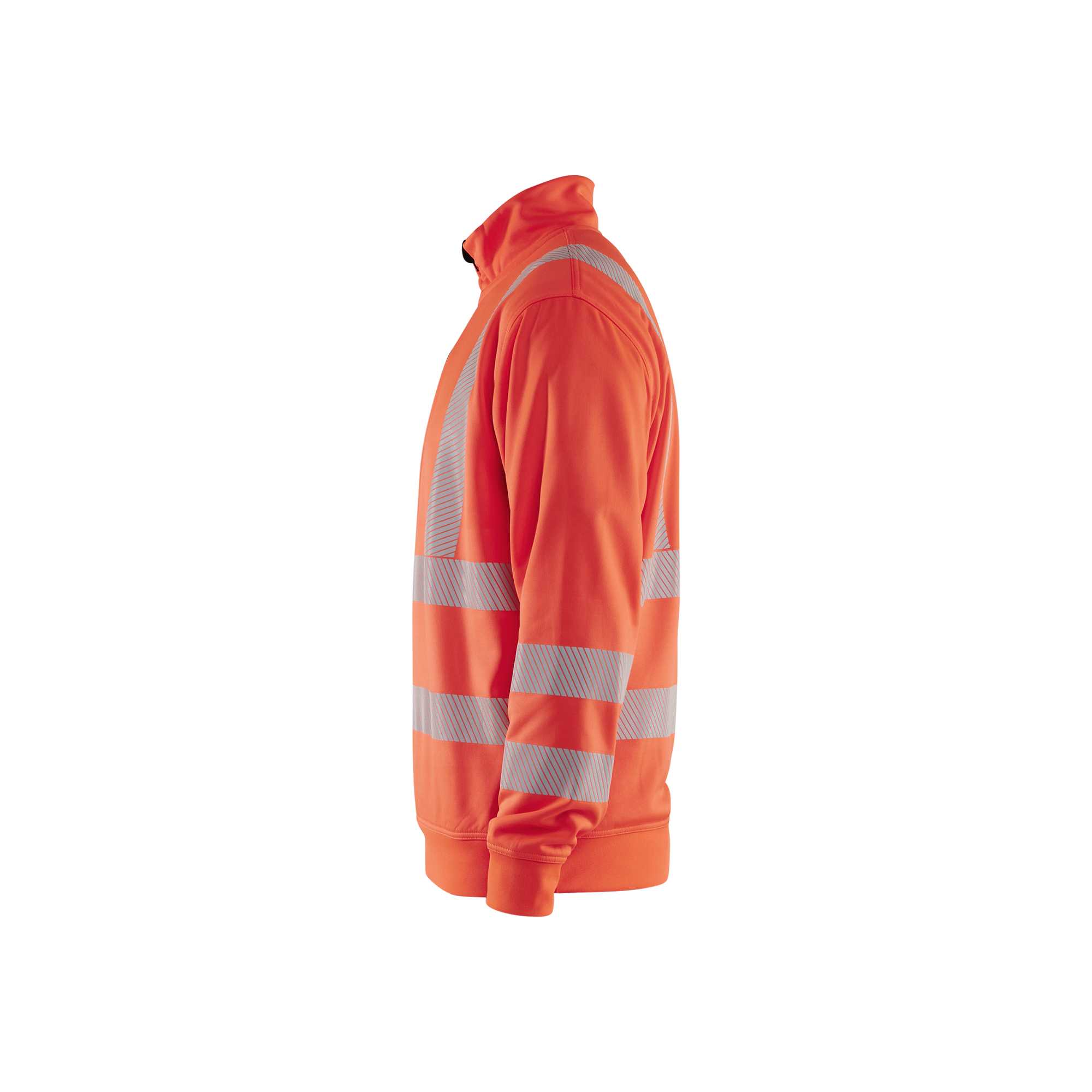 BLAKLADER 35642538 Hi Vis Reflective Half-zip Work Sweatshirt MEN - Breathable