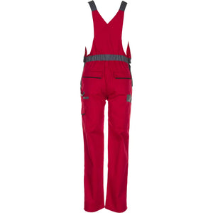 Planam Highline Arbeitsweste rot/schiefer/schwarz XS rot/schiefer/schwarz - Produktbild ohne Model