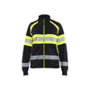 BLAKLADER 35051158 Hi Vis Reflective Full-zip Work Sweatshirt WOMEN - 100% Cotton