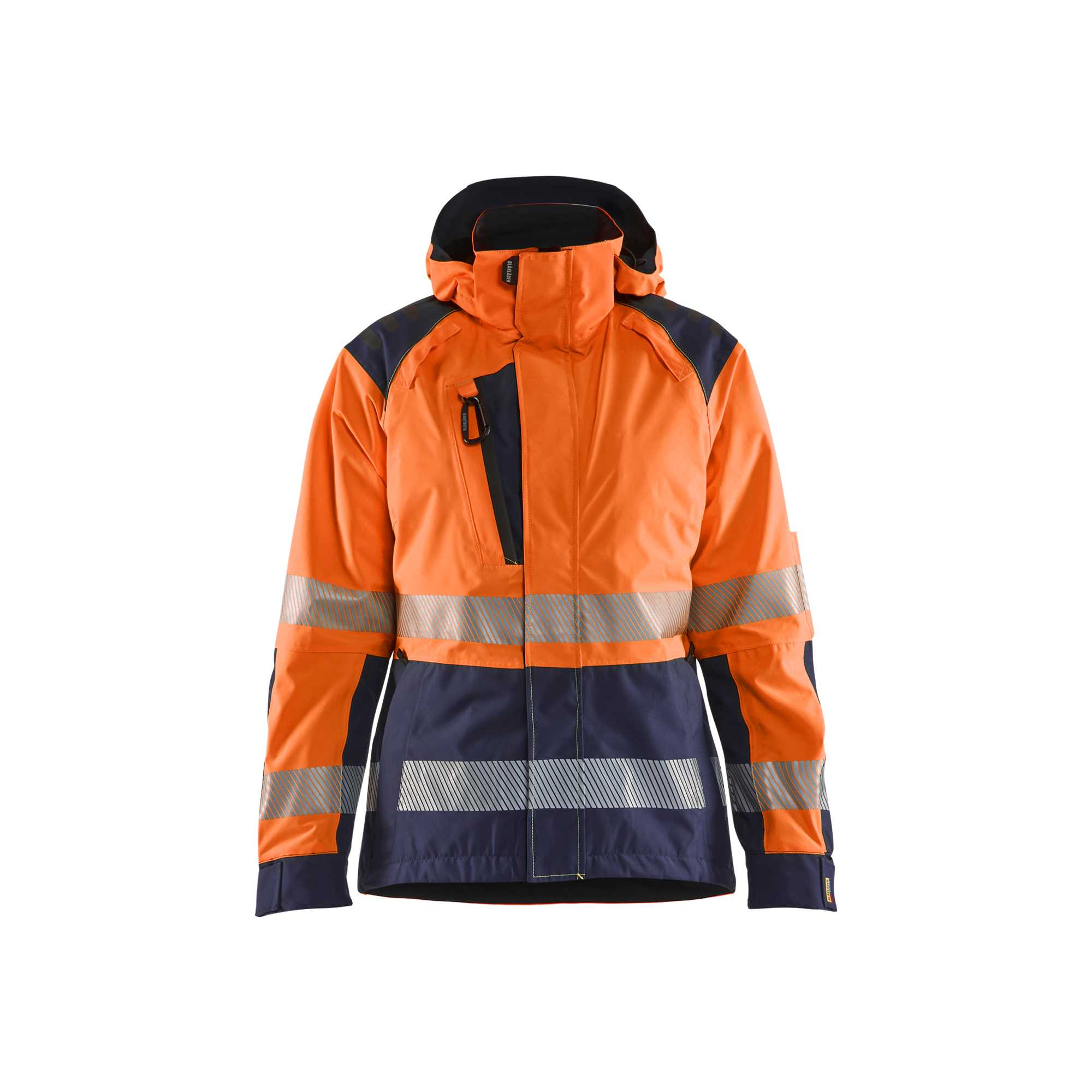 BLAKLADER 44361987 Women’s Hi Vis Shell Jacket Hi Vis Reflective Shell Work Jacket WOMEN - Waterproof