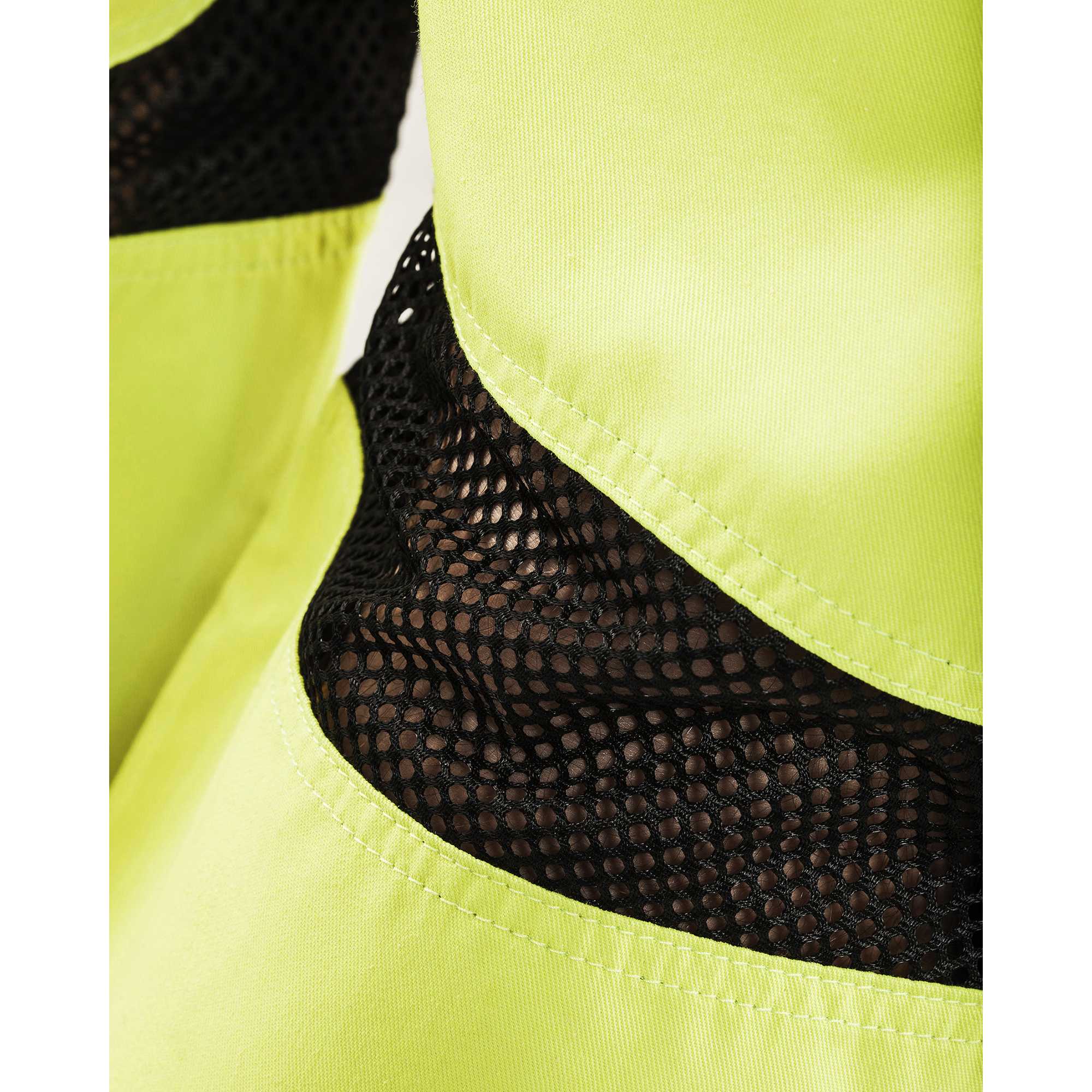 BLAKLADER 15651811 | Ventilated Hi Vis trousers Hi Vis Reflective Work Trousers Men - Mesh Panels