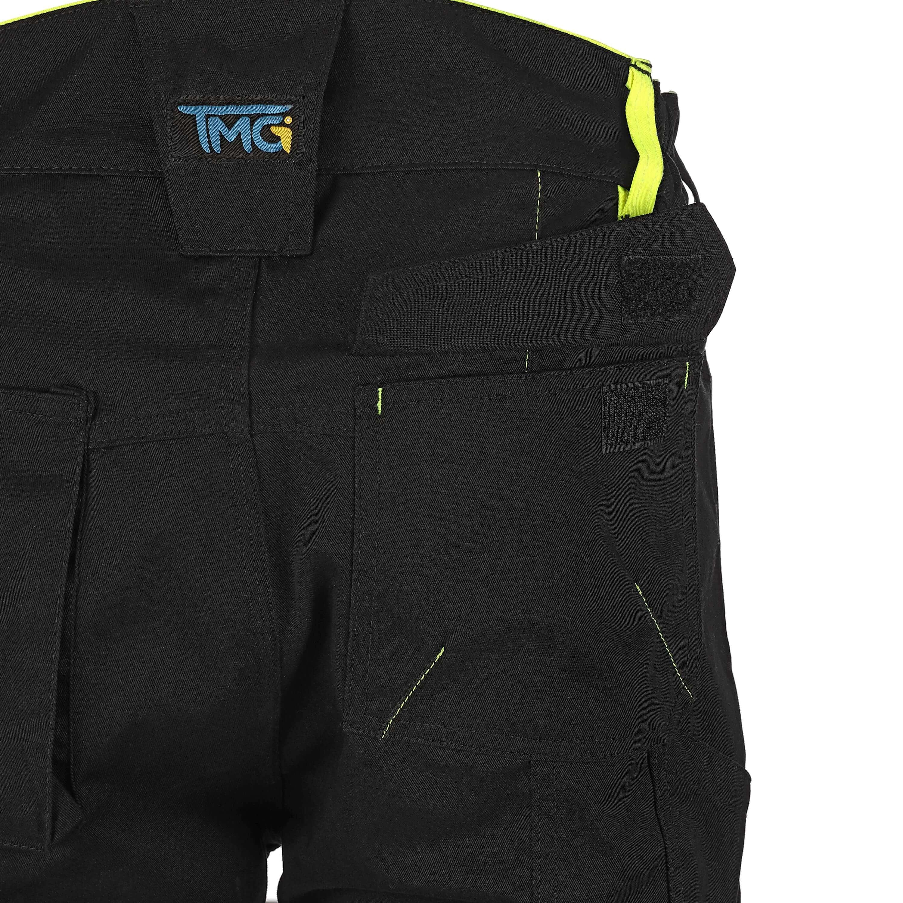 TMG Profile Work trousers black - Profile_Lang_03b