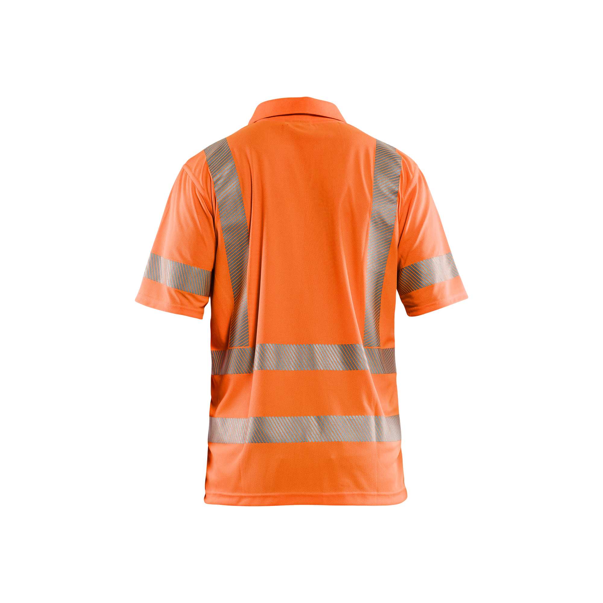BLAKLADER 34281013 UV PROTECTED HI VIS POLO SHIRT Hi Vis Reflective Short Sleeve Work Polo MEN - 100% Polyester