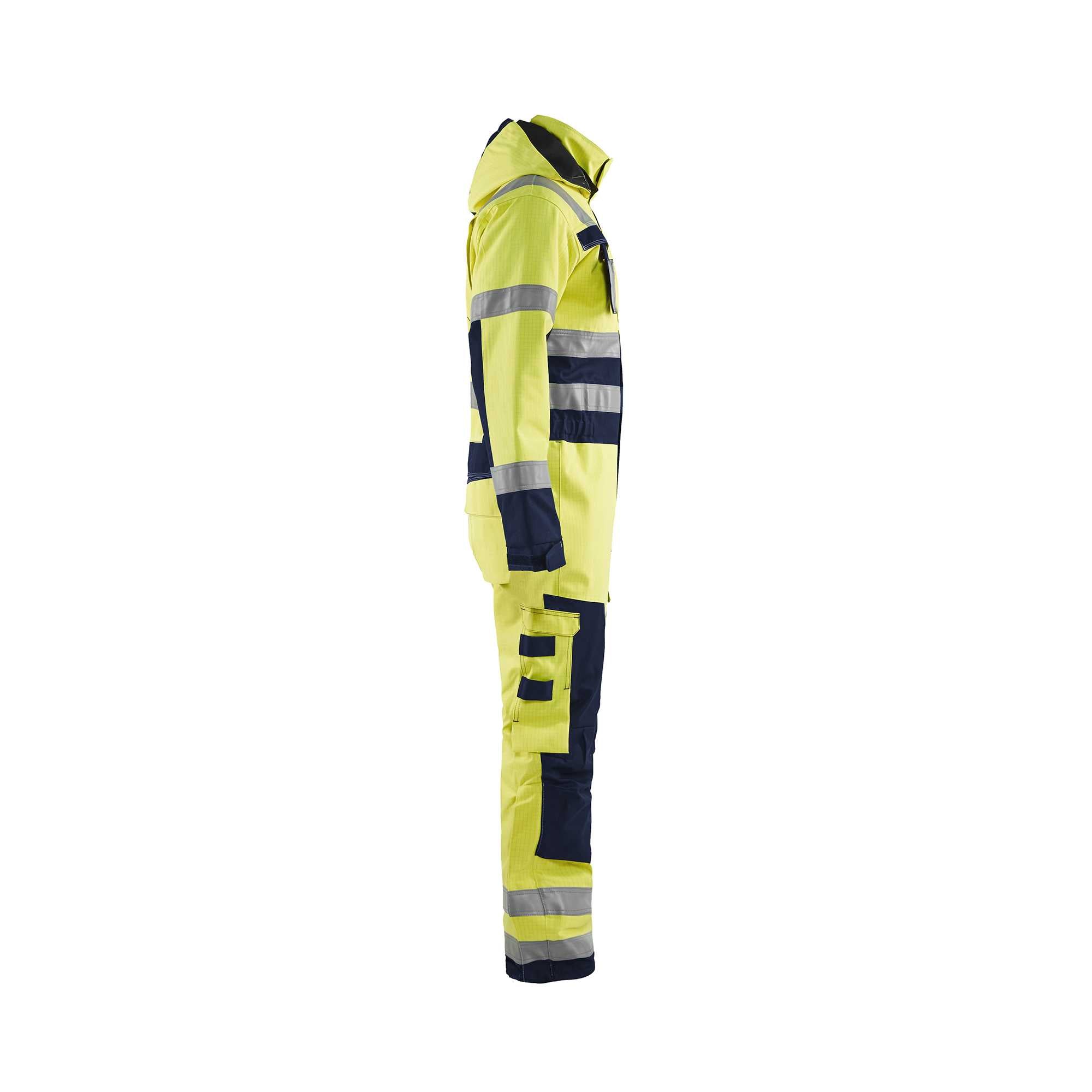 BLAKLADER 63681530 MULTINORM WINTER OVERALL Hi Vis Reflective Work Overall Men - Antistatic