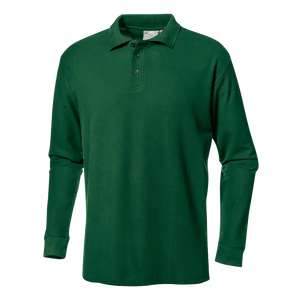 SIR SAFETY PIQUET polo long sleeve Long Sleeve Work Polo MEN - 100% Cotton