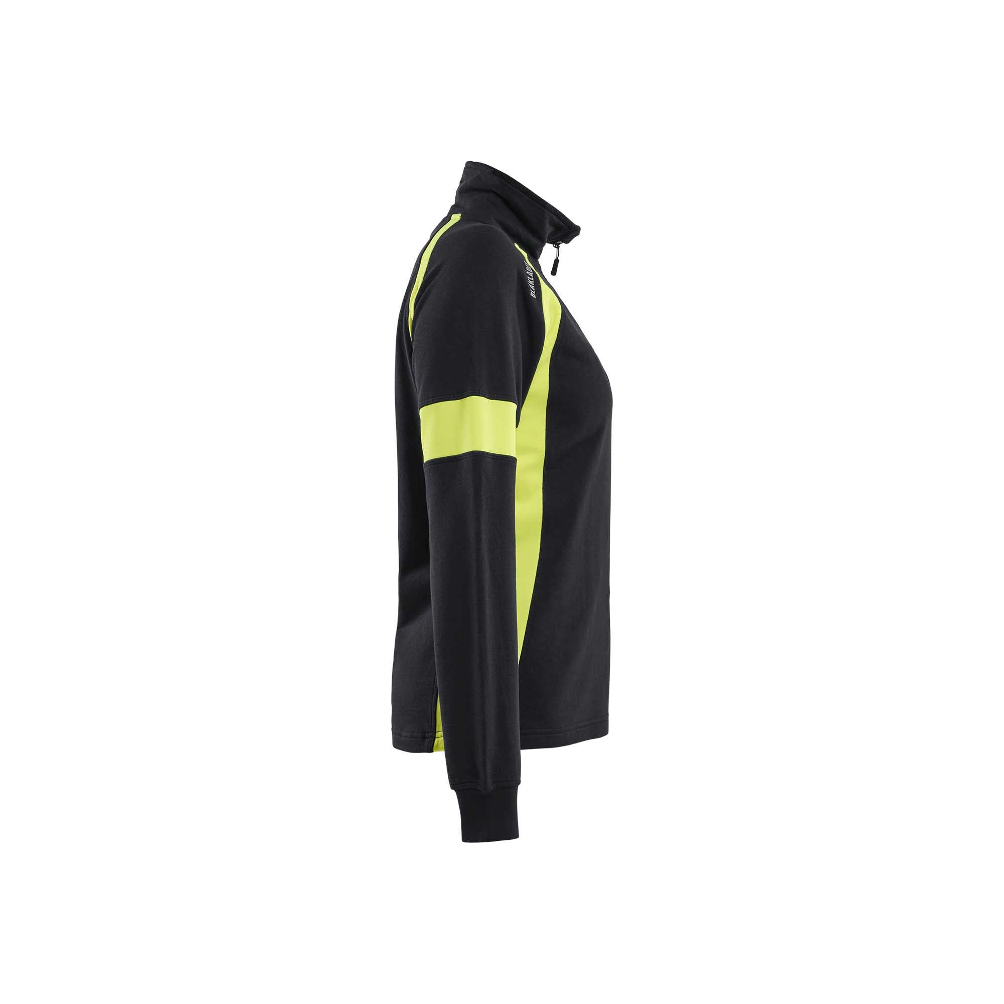 BLAKLADER 35661158 Hi Vis Reflective Work Sweatshirt WOMEN - 100% Cotton