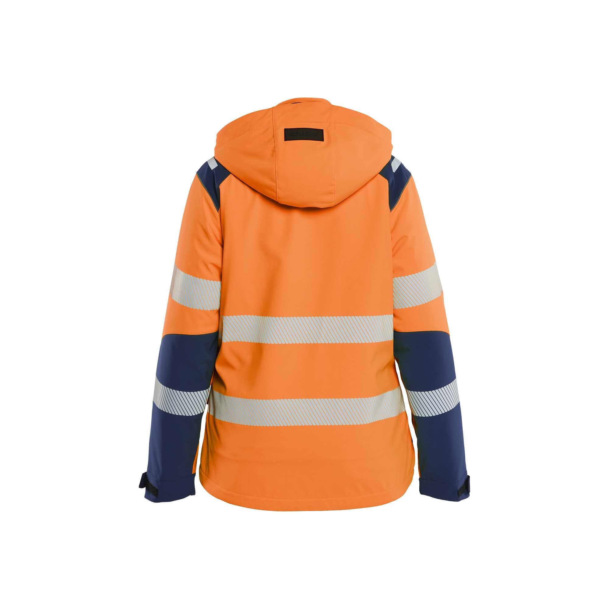 BLAKLADER 44012513 Women's Hi vis Lightweight lined Winter Softshell Jacket Hi Vis Reflective Softshell Work Jacket WOMEN - Waterproof