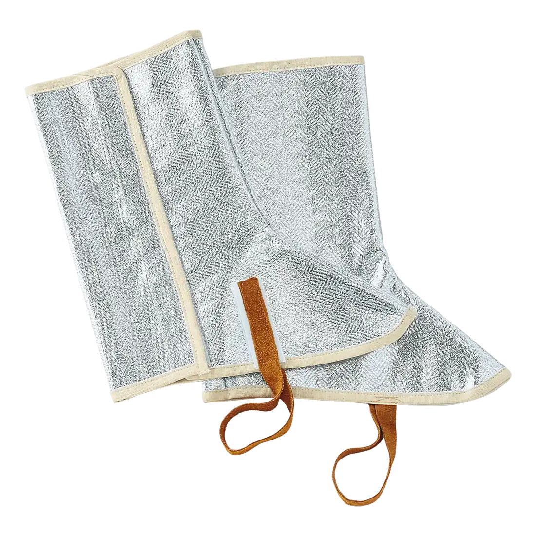 PROXIMITY GAITERS - Aluminized Para-Aramid Fibre - Rear Velcro Fastening - 38 cm Height