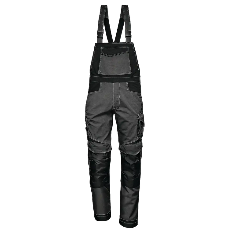 SIR SAFETY INDUSTRIAL Water Repellent Bib Trousers Men - Knee Pad Pockets