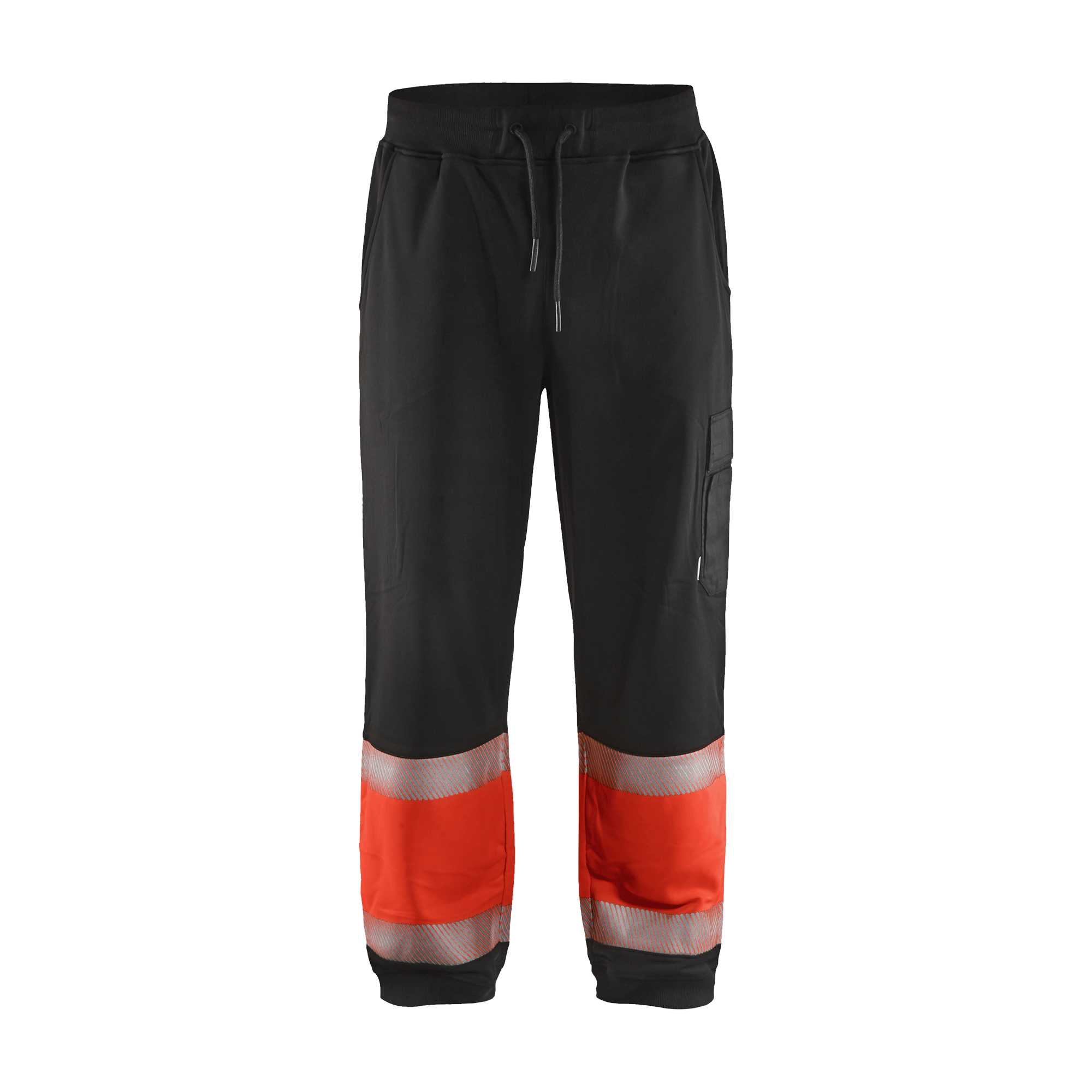 BLAKLADER 15492526 | Hi Vis sweatshirt trousers Hi Vis Reflective Work Trousers Men - Pique Fleece