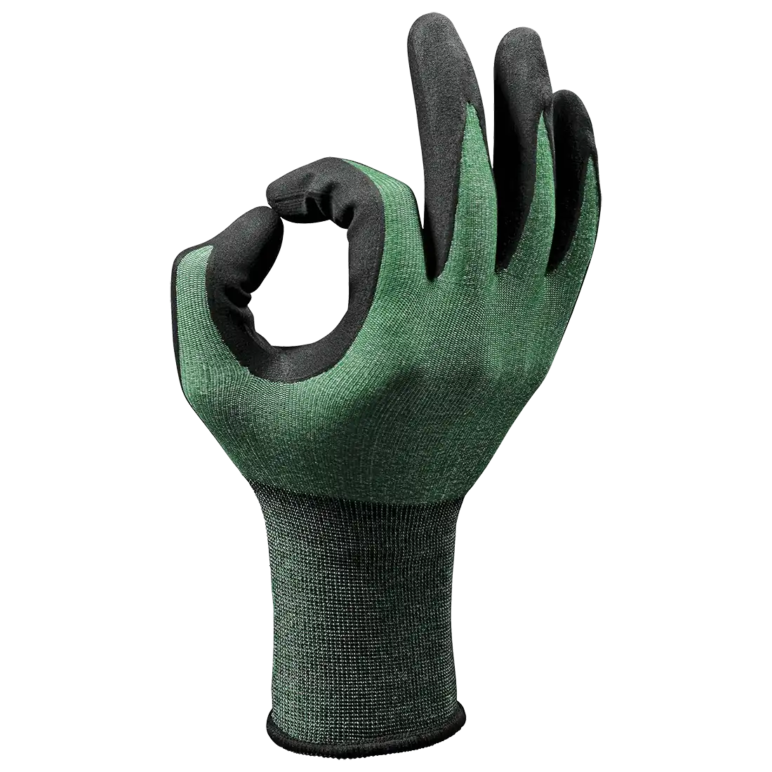 SIR SAFETY SILK PRO CUT Work Gloves - Nitrile Foam Finish - 12 Pairs