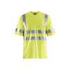 BLAKLADER 34131009 Hi Vis T shirt Hi Vis Reflective Short Sleeve Work T-Shirt MEN - 100% Polyester