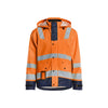 BLAKLADER 43022003 Rain jacket Hi Vis Level 2 Hi Vis Reflective Rain Jacket MEN - Waterproof
