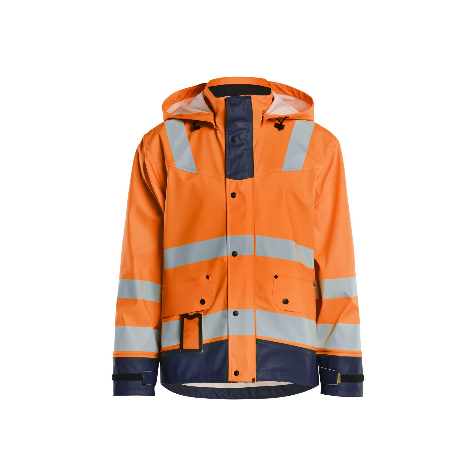BLAKLADER 43022003 Rain jacket Hi Vis Level 2 Hi Vis Reflective Rain Jacket MEN - Waterproof
