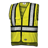 SIR SAFETY FALCO Hi Vis Reflective Work Waistcoat MEN - Zipper Closure