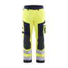 BLAKLADER 15781514 Multinorm Craftsman Trousers Hi Vis Reflective Work Trousers Men - Antistatic