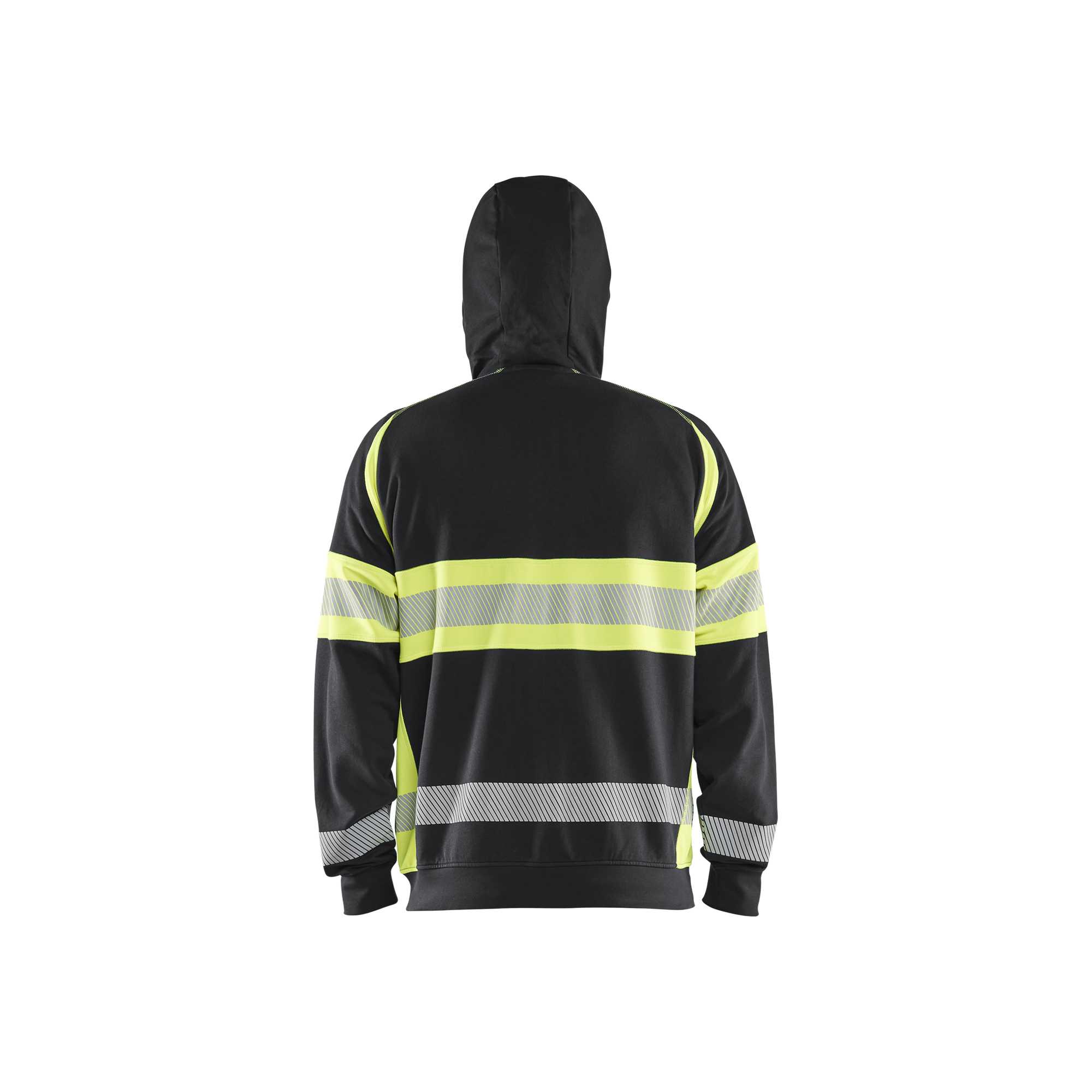 BLAKLADER 35521158 Hi Vis Hoodie Hi Vis Reflective Hoodie Work Sweatshirt MEN - 100% Cotton