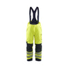 BLAKLADER 18171534 | Multinorm Winter Bib Overall Hi Vis Reflective Work Overall Men - ripstop fabric