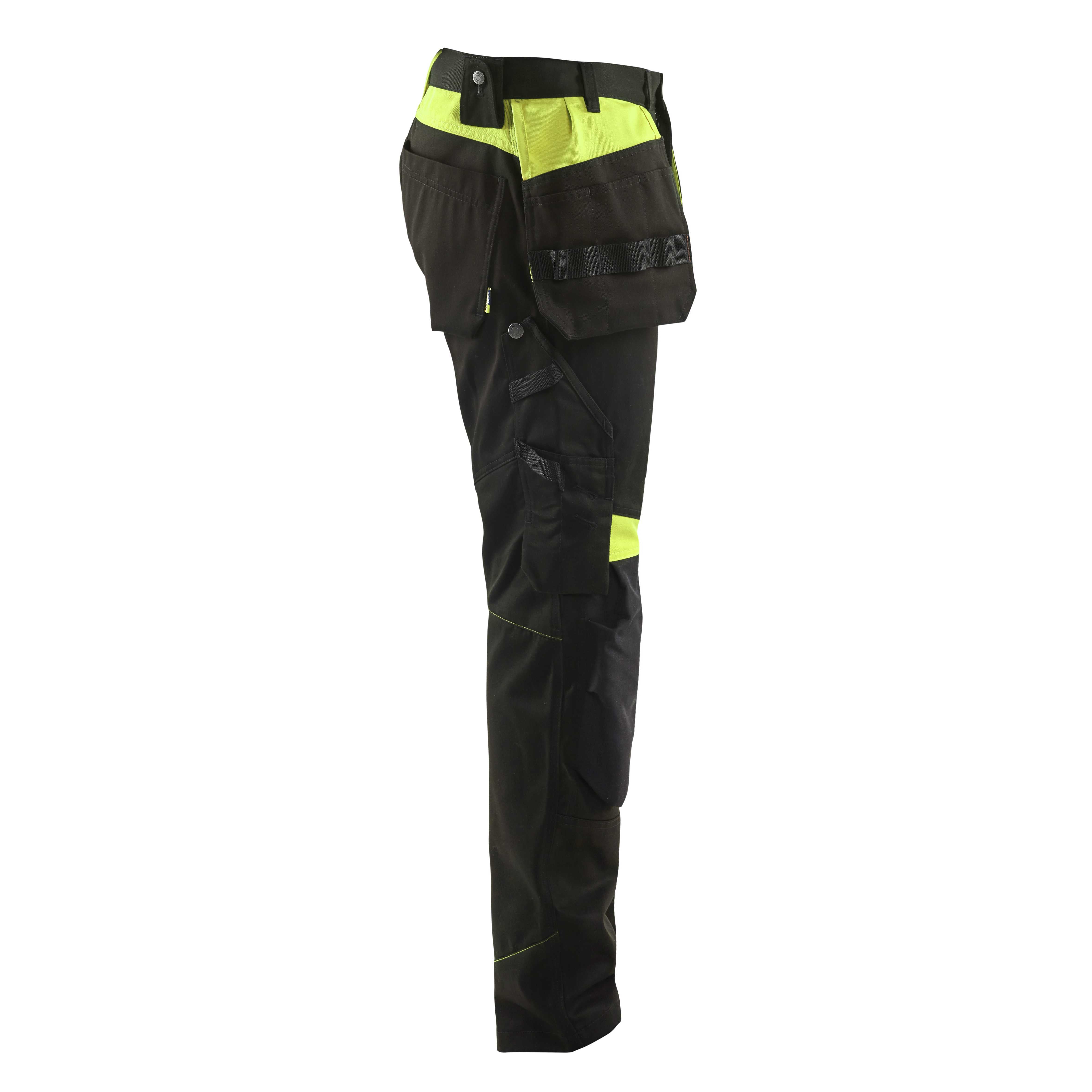BLAKLADER 15551860 | Craftsman trousers Work Trousers Men - twill fabric