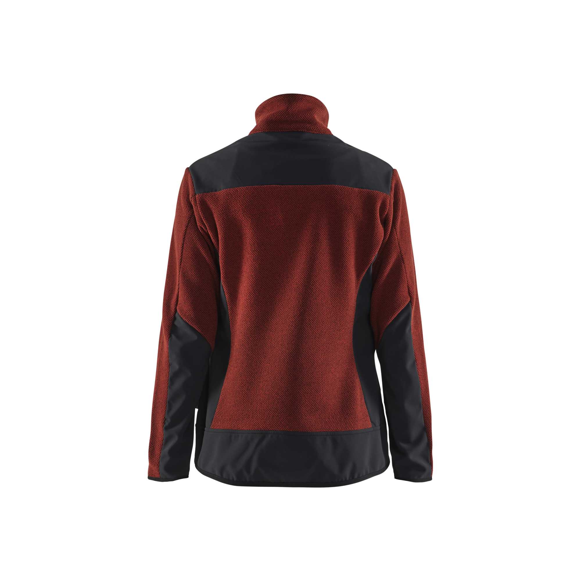 BLAKLADER 59432536 Women's Knitted Jacket with Softshell Work Jacket WOMEN - Stretch Fabric