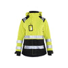 BLAKLADER 49041987 Women's Hi Vis Shell Jacket Hi Vis Reflective Shell Work Jacket WOMEN - Waterproof