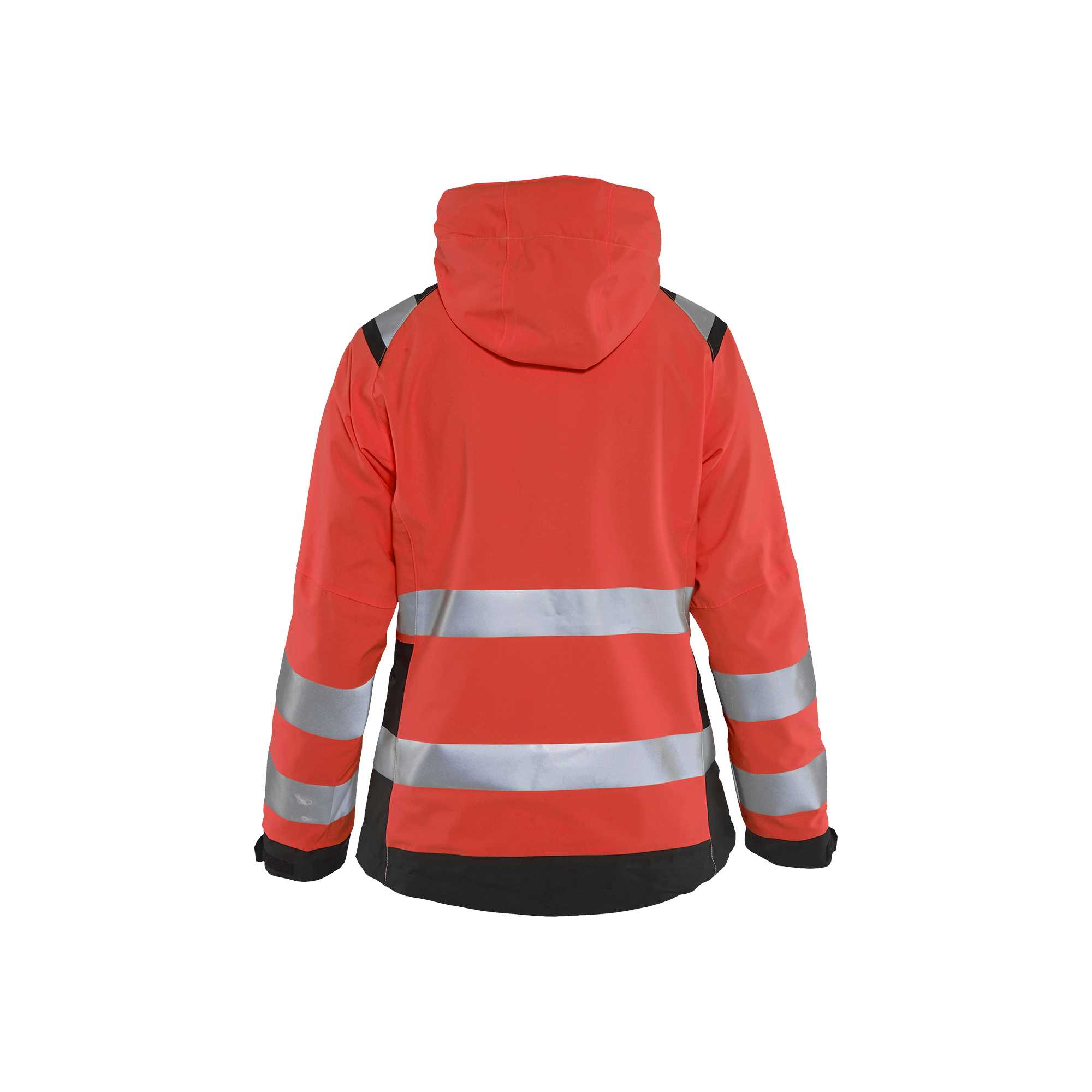 BLAKLADER 49041987 Women's Hi Vis Shell Jacket Hi Vis Reflective Shell Work Jacket WOMEN - Waterproof