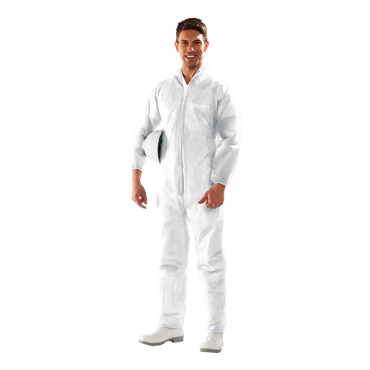SIR SAFETY POLIFILM Work Coverall Men - Breathable Fabric