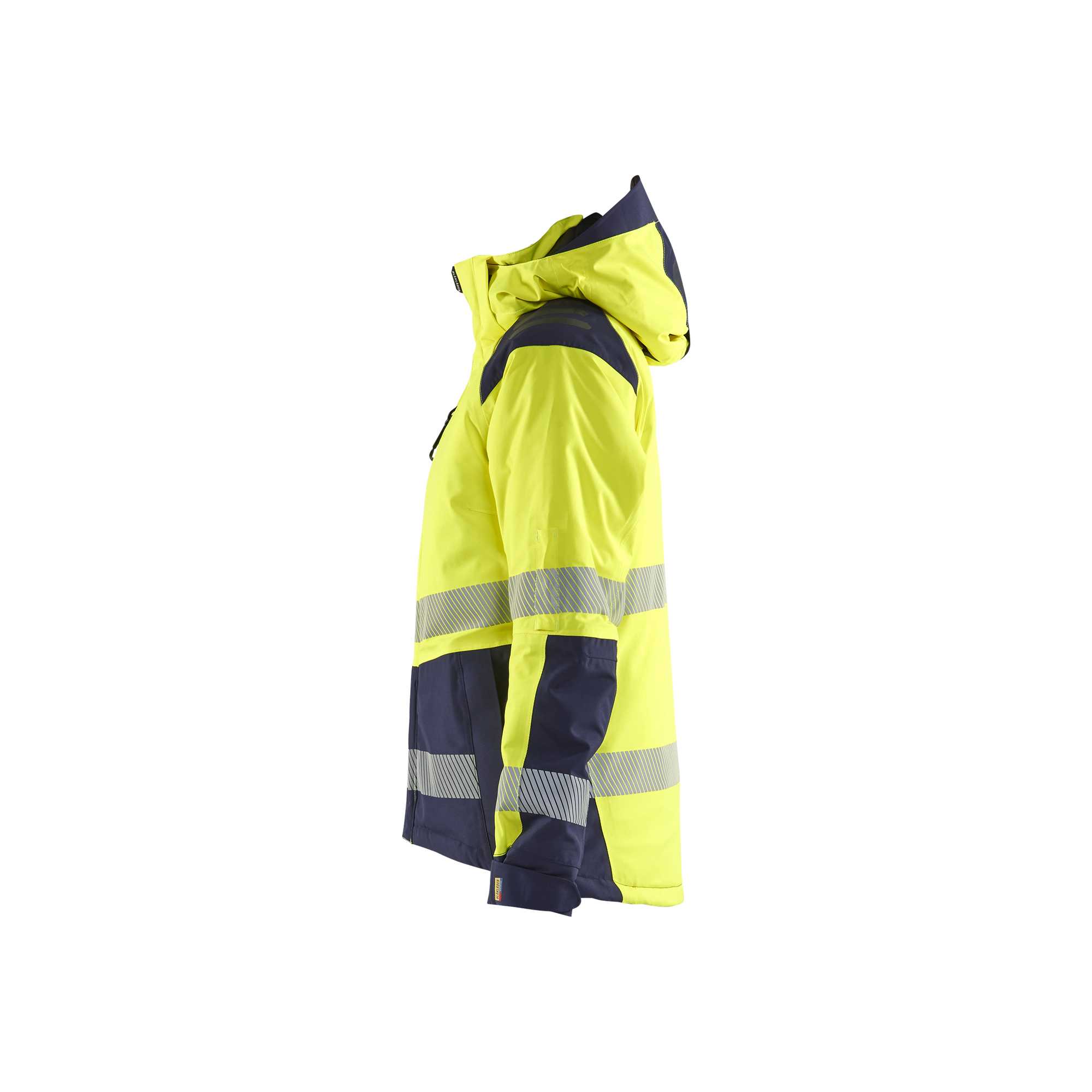 BLAKLADER 44561987 Women’s Hi Vis Winter Jacket Hi Vis Reflective Work Jacket WOMEN - Waterproof