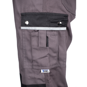 TMG Style Work trousers grey - Bundhose-Style-grey-detail-1