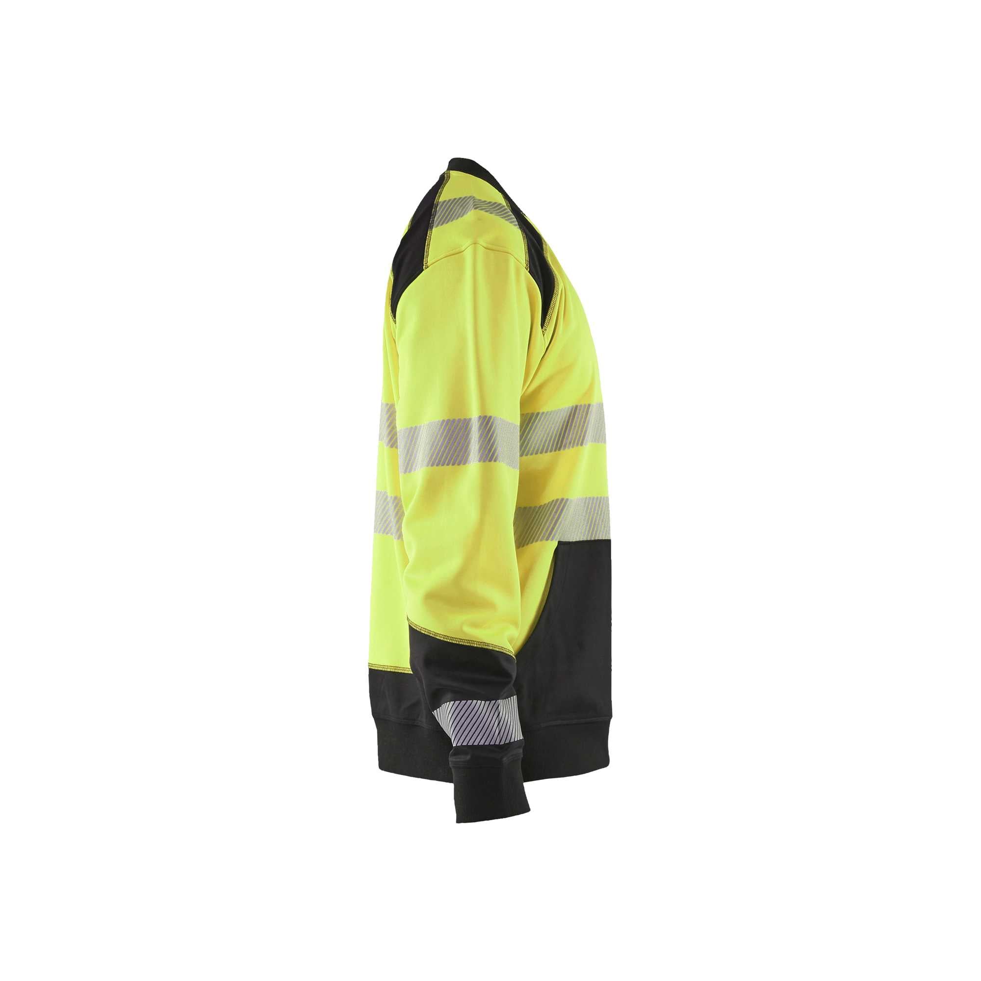 BLAKLADER 35412528 Hi Vis Reflective Sweatshirt MEN - Brushed Inside