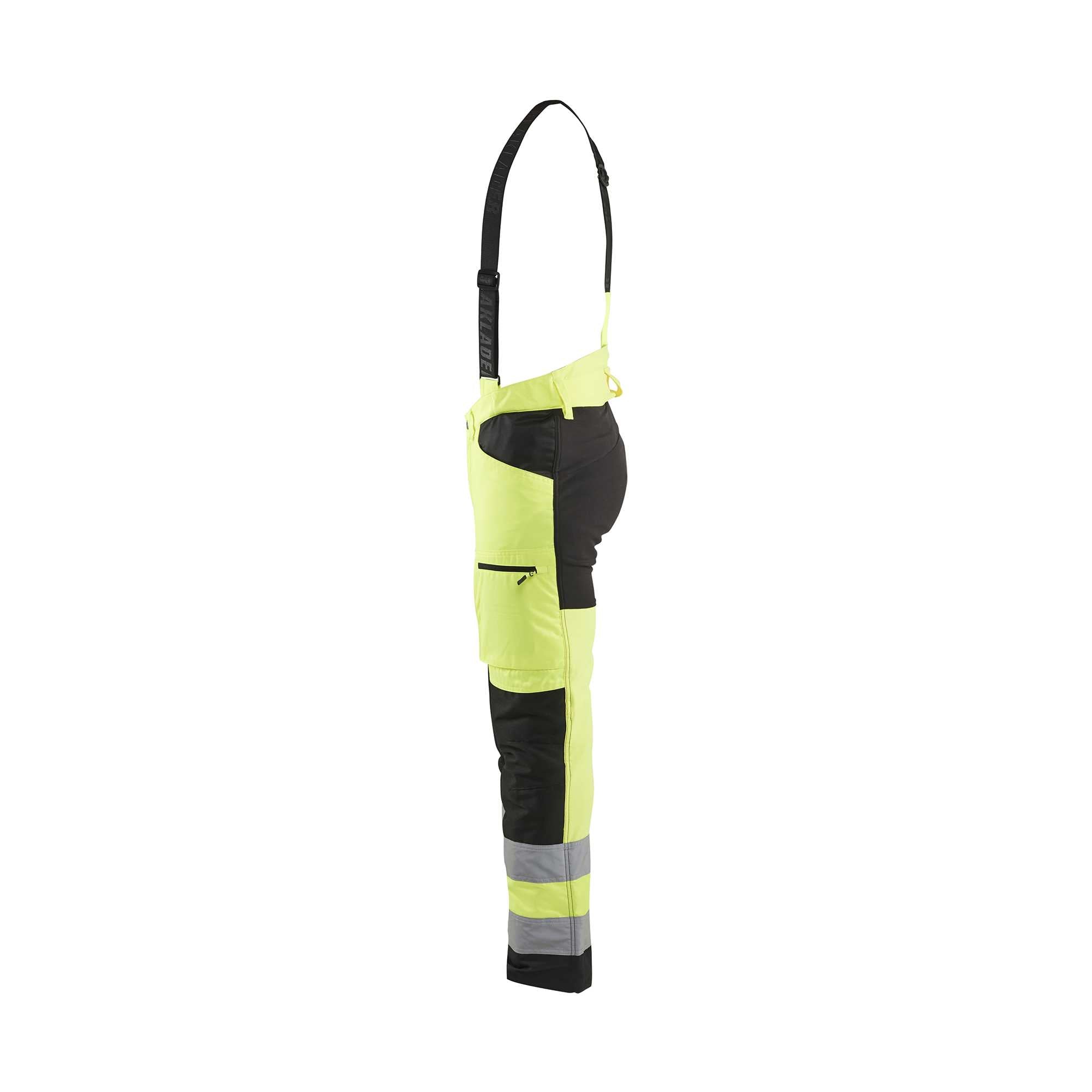 BLAKLADER 19201900 | CHAINSAW TROUSERS HI VIS Hi Vis Reflective Work Trousers Men - chainsaw protection