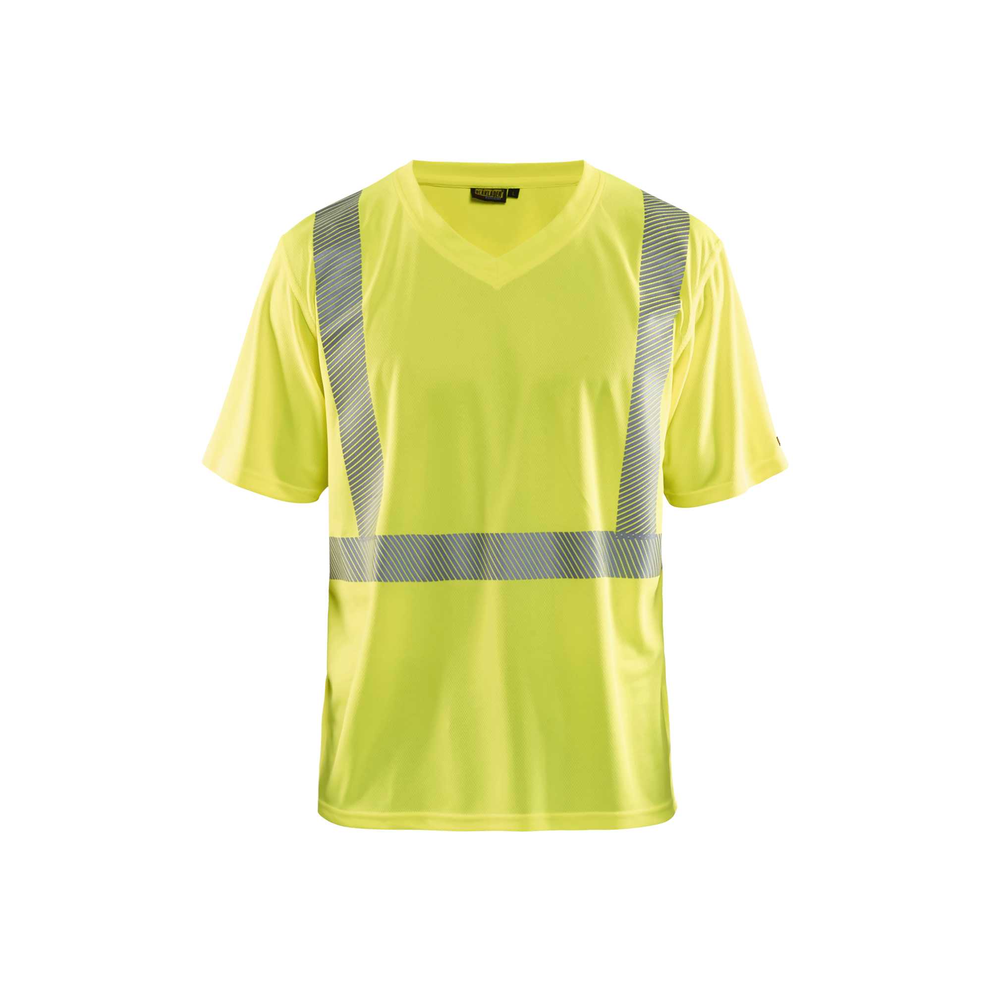 BLAKLADER 33861013 Hi Vis UV protected T shirt Short Sleeve Work T-Shirt MEN - 100% Polyester
