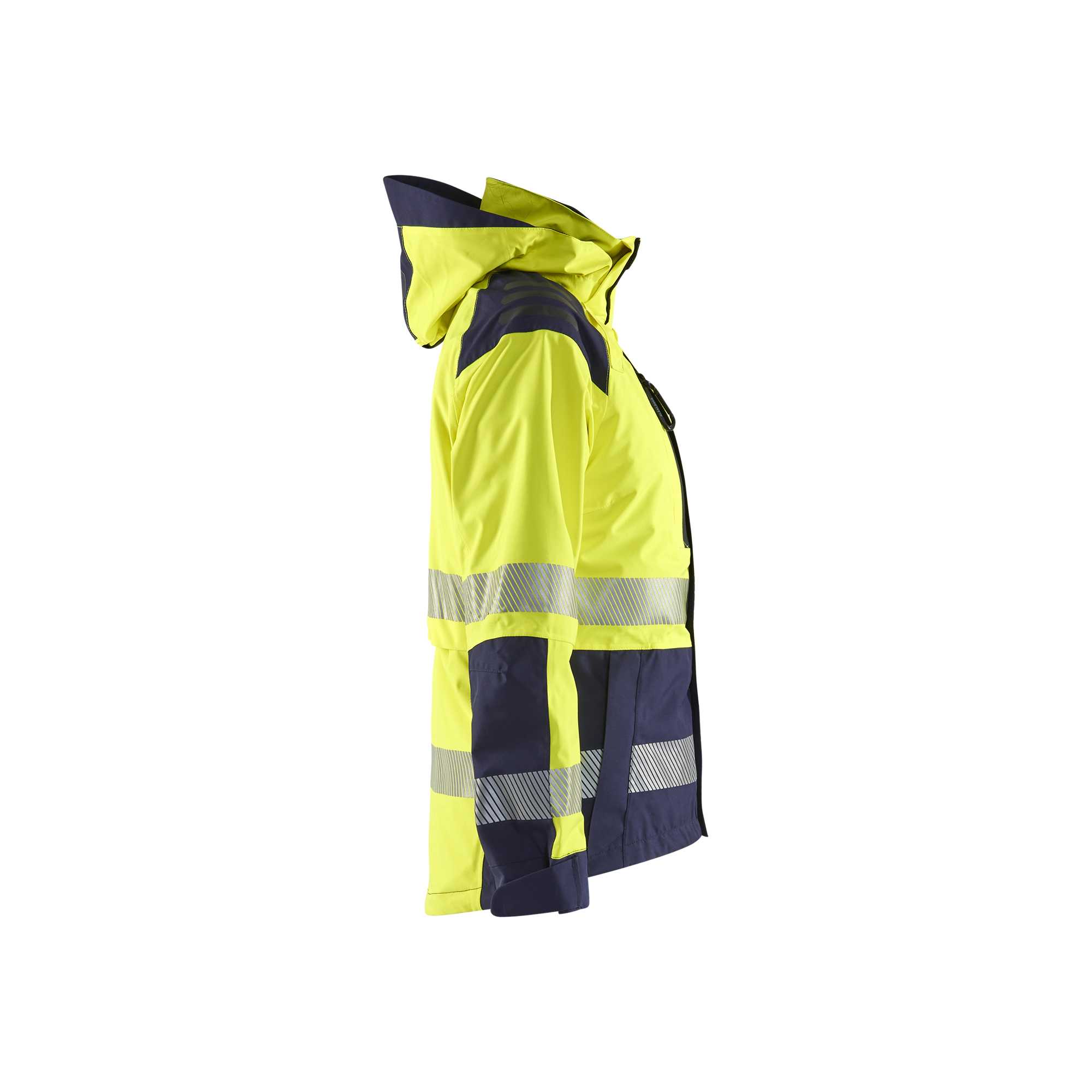 BLAKLADER 44361987 Women’s Hi Vis Shell Jacket Hi Vis Reflective Shell Work Jacket WOMEN - Waterproof