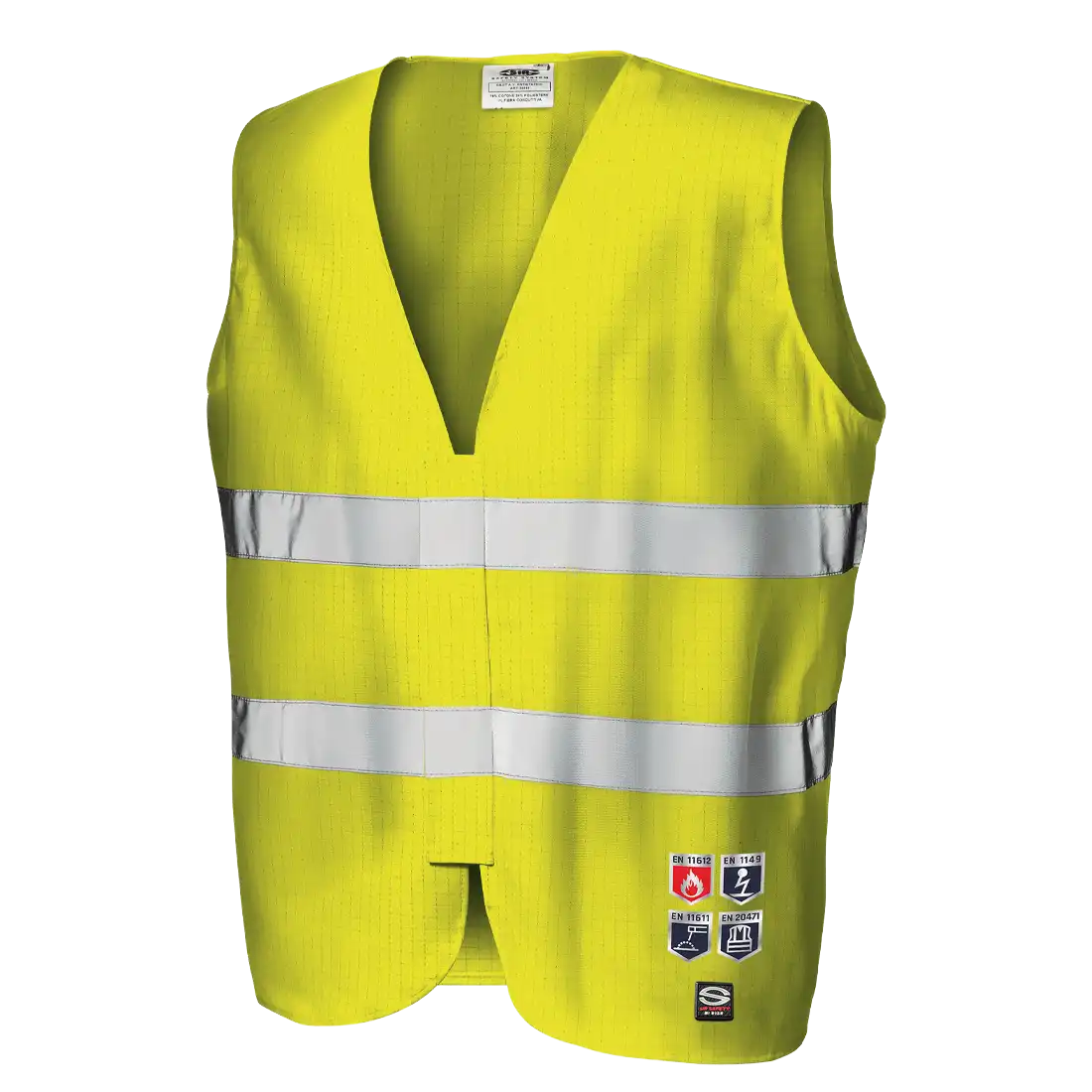 SIR SAFETY SUPERTECH Hi Vis Reflective Work Waistcoat MEN - Antistatic