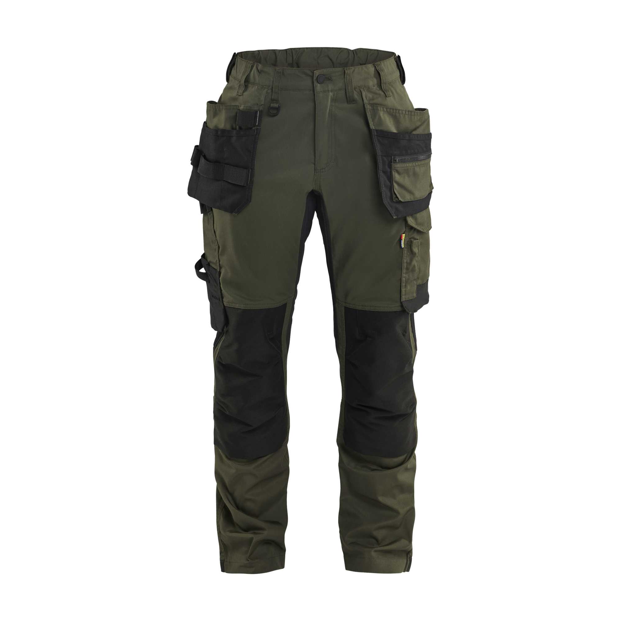 BLAKLADER 71321832 Women's Craftsman Trousers With Stretch Work Trousers Women - twill fabric