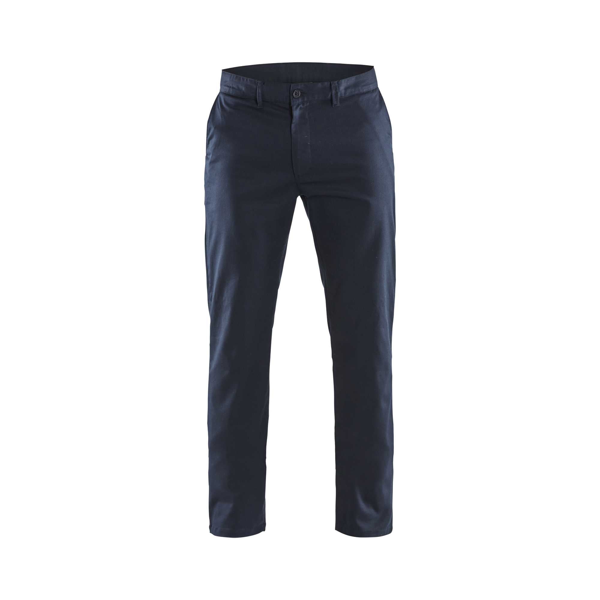BLAKLADER 14651830 | Chinos Stretch Work Trousers Men - Twill Fabric