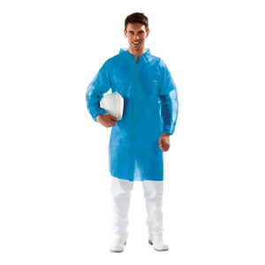 SIR SAFETY POLIFILM Breathable Work Jacket Men 10 Piece - Polypropylene