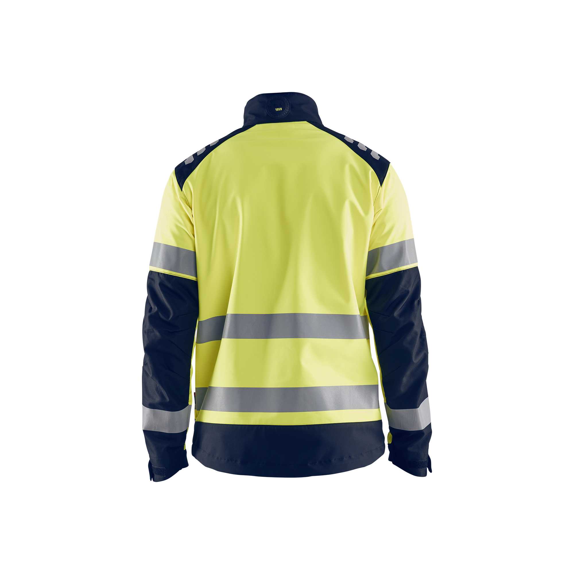 BLAKLADER 44972513 Hi Vis Softshell Jacket Softshell Work Jacket MEN - Waterproof