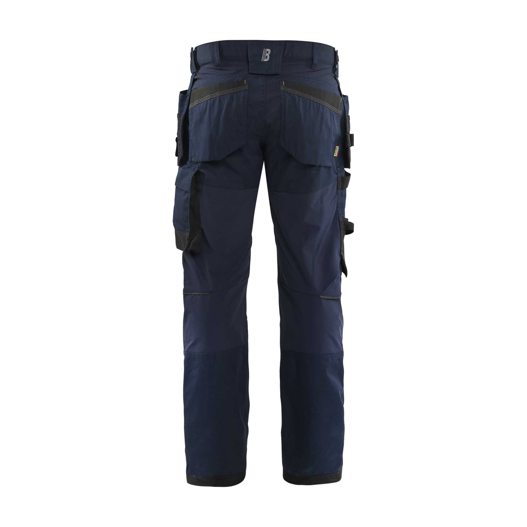 BLAKLADER 17501832 | Craftsman trousers with stretch Work Trousers Men - twill fabric