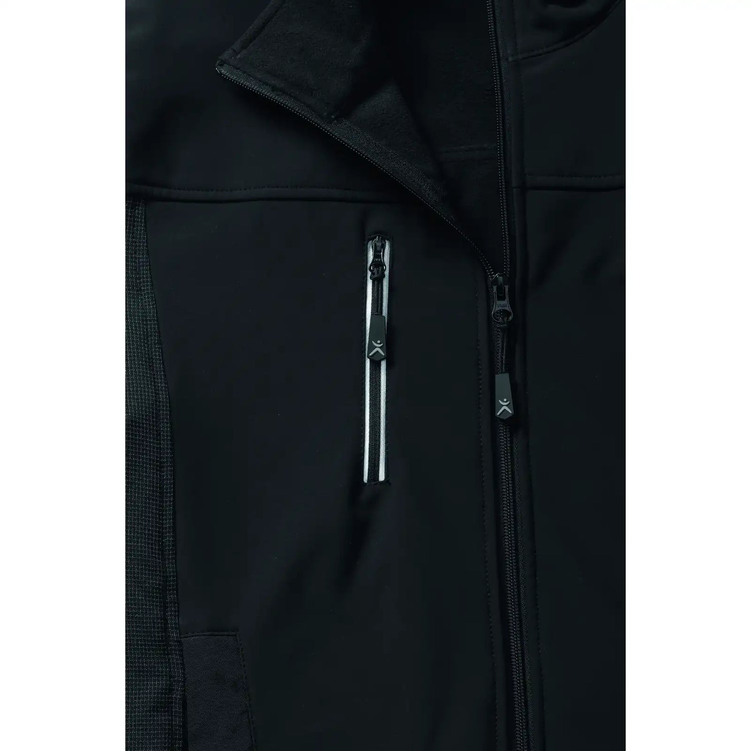 Planam Norit Herren Pure Softshelljacke schwarz 102 schwarz - Extra Detailbild