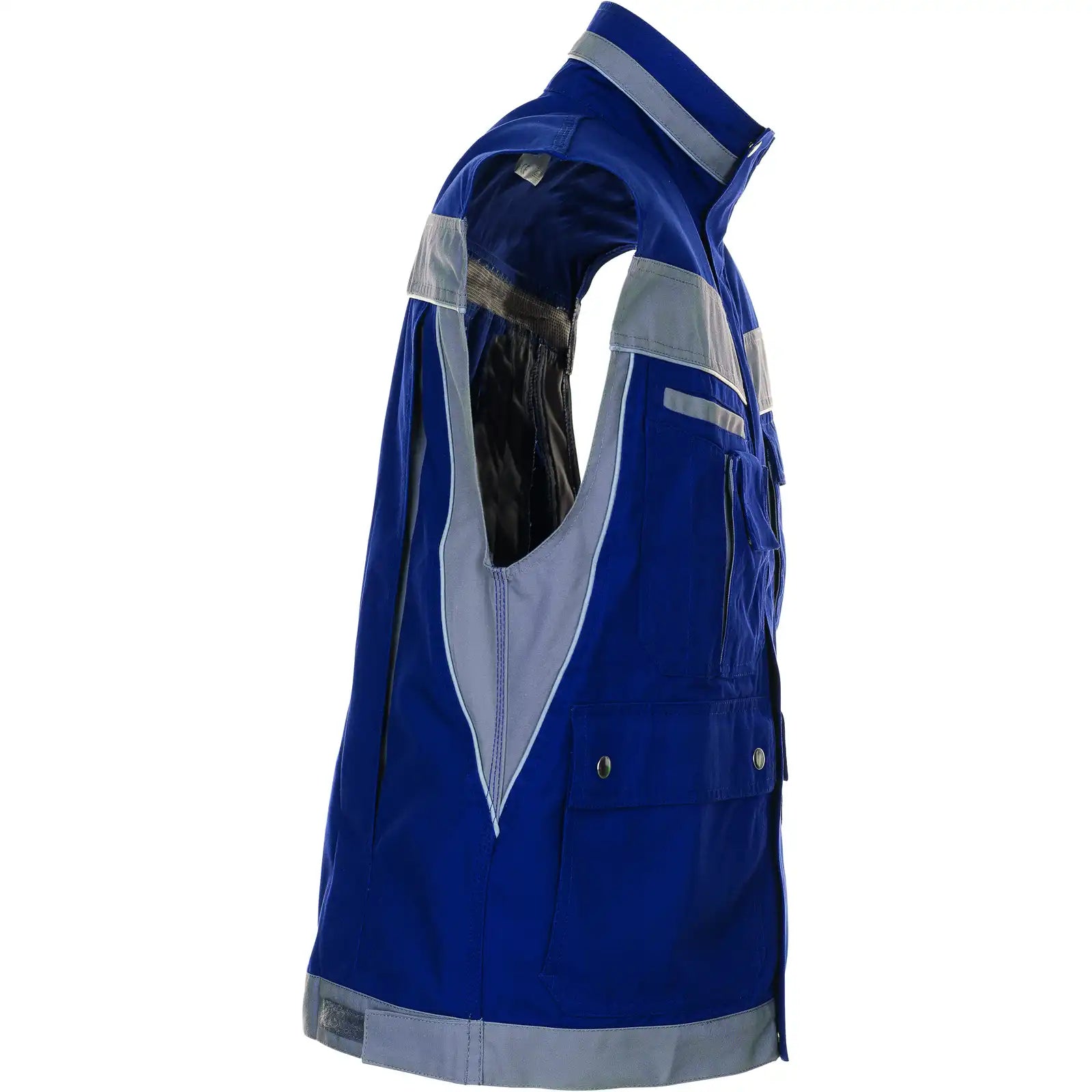 Planam Plaline Weste marine/zink XS marine/zink - Produktbild ohne Model