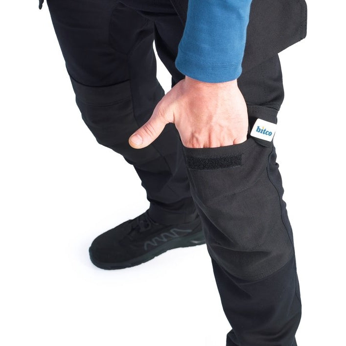 BITCO SAUER Work Pants - Water-Repellent - Oil-Repellent - Reinforced with CORDURA® - Image 4
