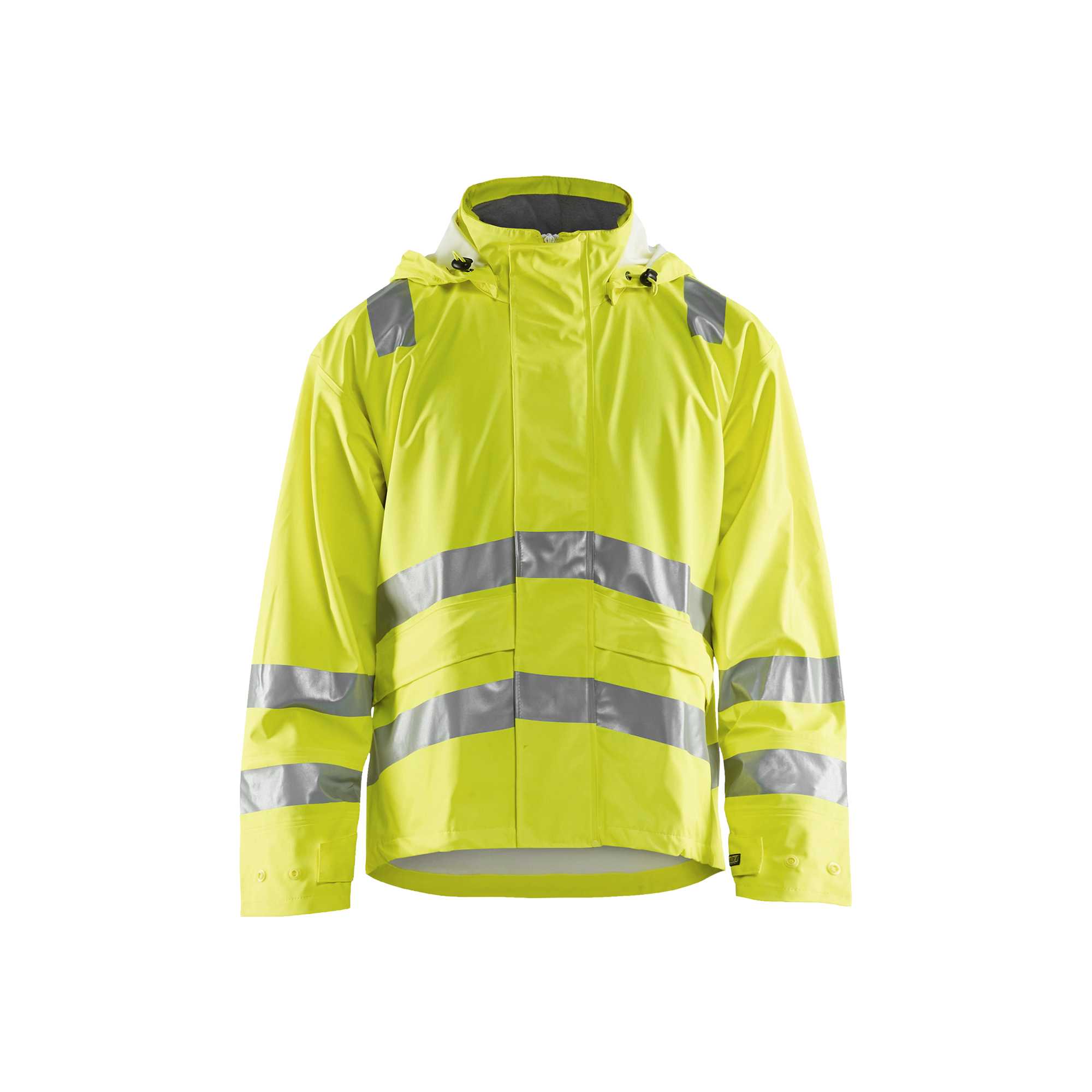 BLAKLADER 43032009 Flame resistant rain jacket Hi Vis Reflective Work Jacket MEN - Waterproof