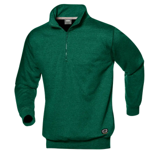 SIRFLEX SWEATSHIRT - Thermal - Zipper-Collar - Elastic-Knitted Cuffs - Image 1